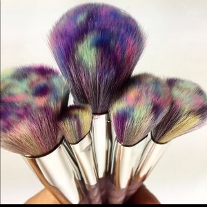 Unicorn/Rainbow Makeup Brushes